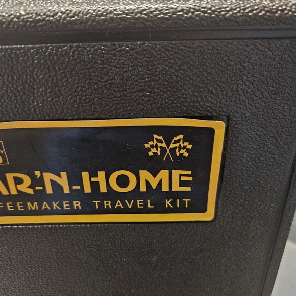 Vtg mcm Kar 'n  home Portable Coffee Maker Travel & Home Montgomery Ward - Picture 3 of 7